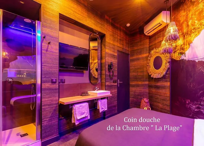 Love Hotel Avec Nuit Insolite Au Dandy Et Jacuzzi Privatise (Adults Only)